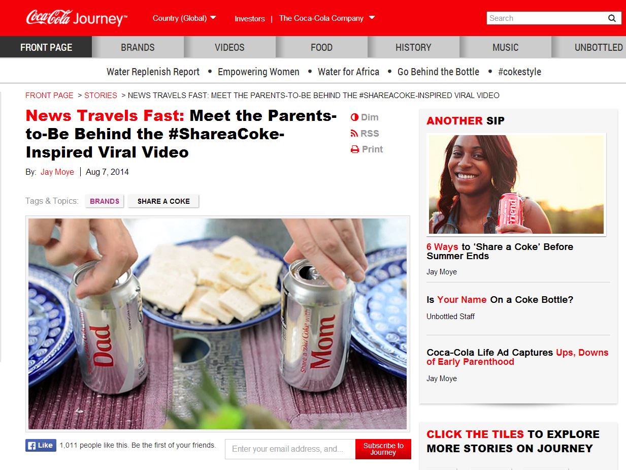 TRUE STORY! The McGillicuddy's Share A Coke CocaCola UNITED