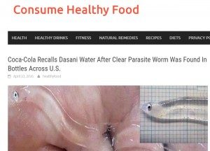 Dasani Recall Hoax, Quality Assurance, Water, Safe, The Coca-Cola Company