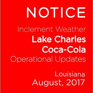 community; coca cola; Relief; Crisis Support; 2017;