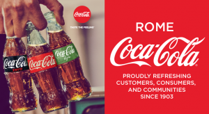 hand holding three types of coca cola