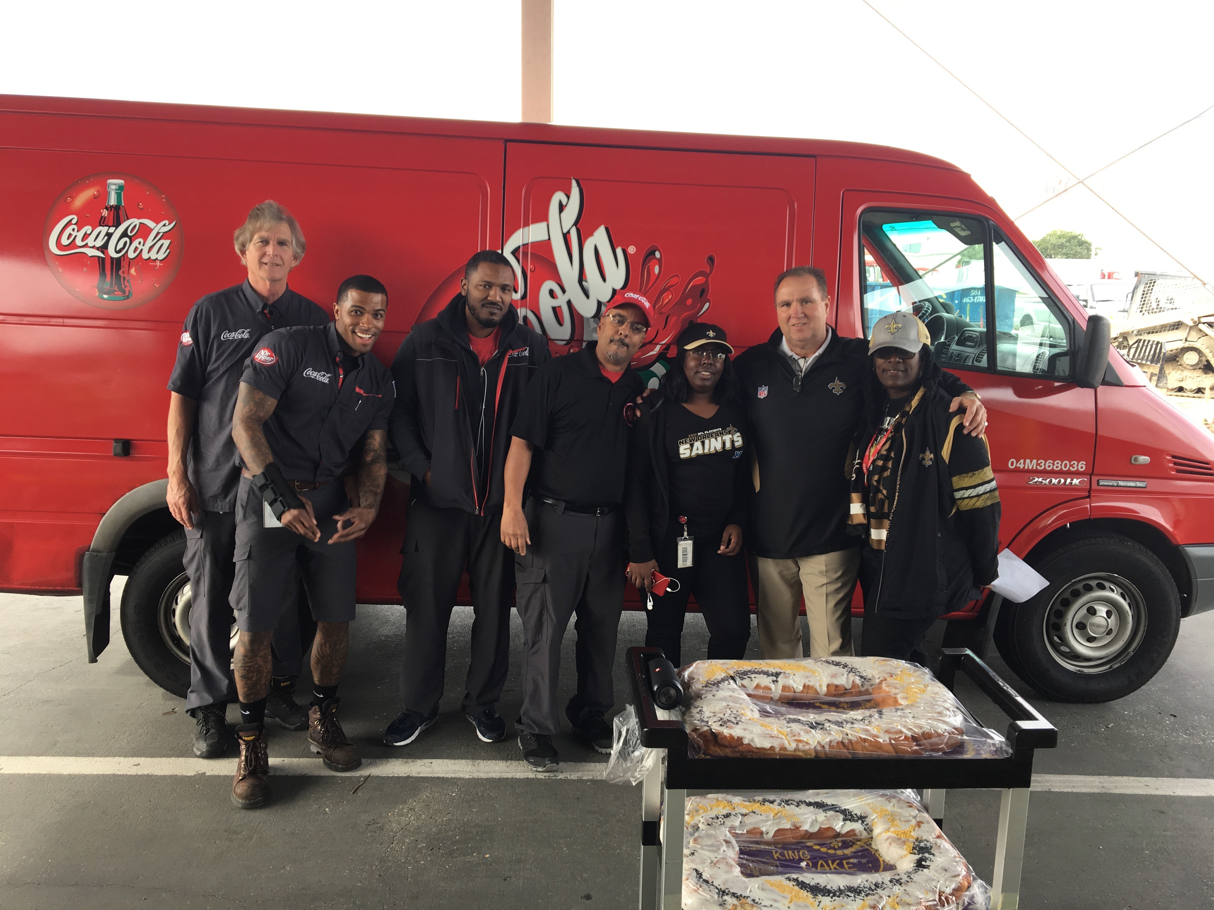 New Orleans Coca-Cola, Our Associates, Saints Day, 2019