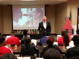 Birmingham Education Foundation Career Day, Birmingham Coca-Cola, John Sherman President & CEO