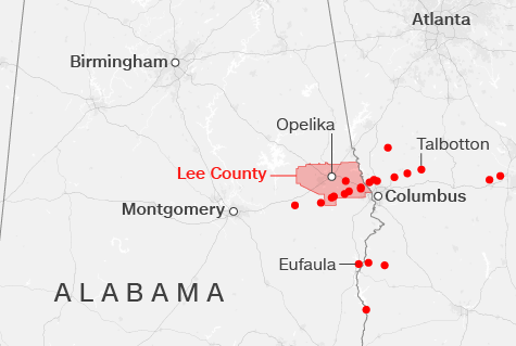 Our communities in Lee County, Alabama - Coca-Cola UNITED