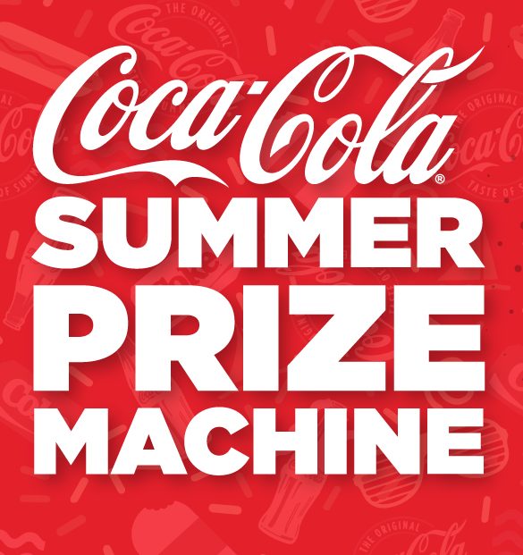 coca-cola prize machine