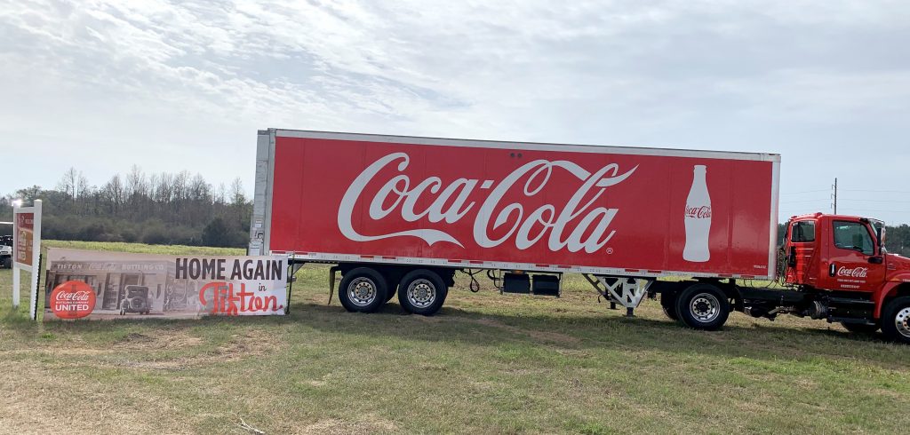 truck and sign