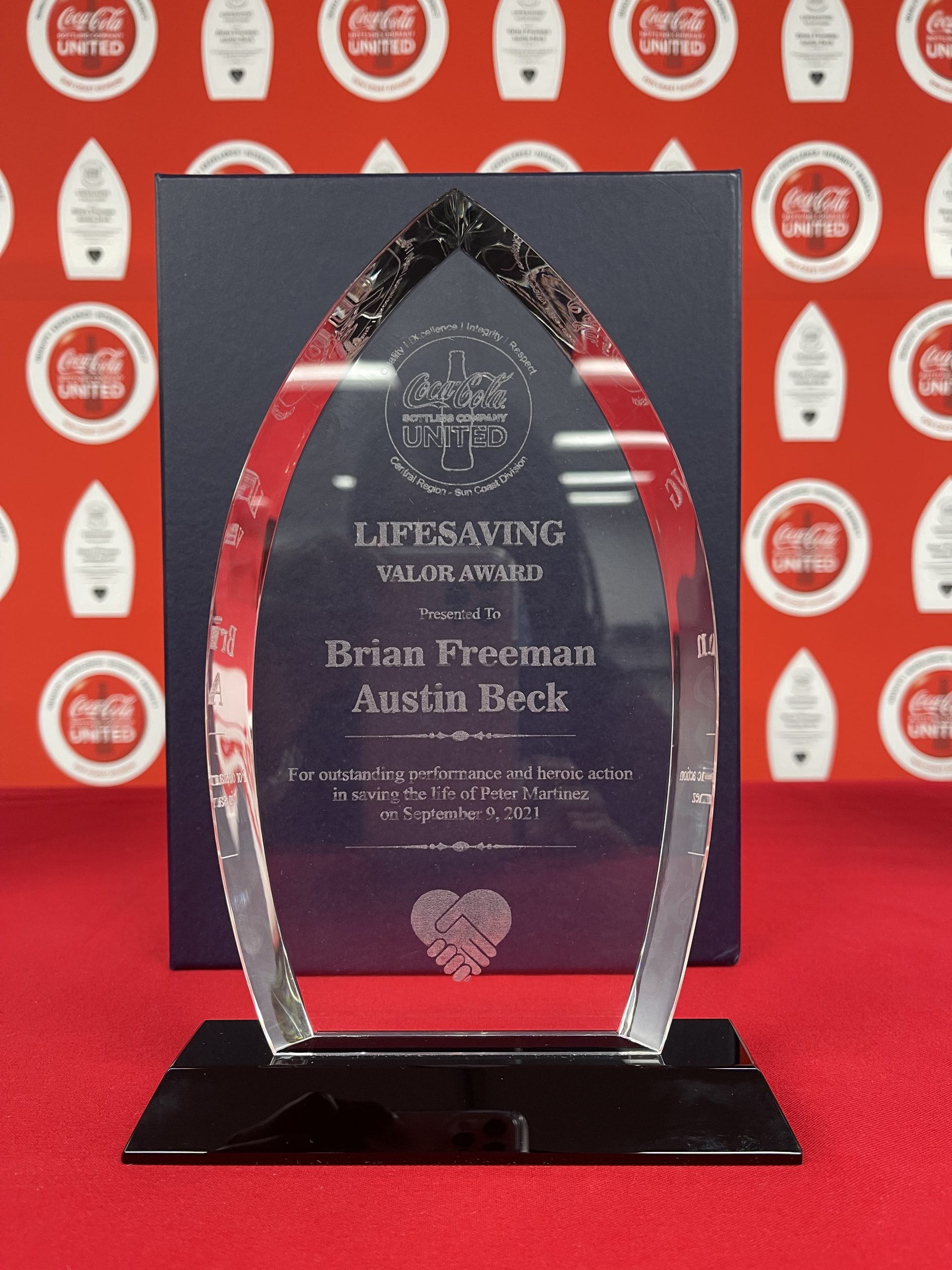 Quick Acting Pensacola CocaCola Employees Recognized For Saving Co