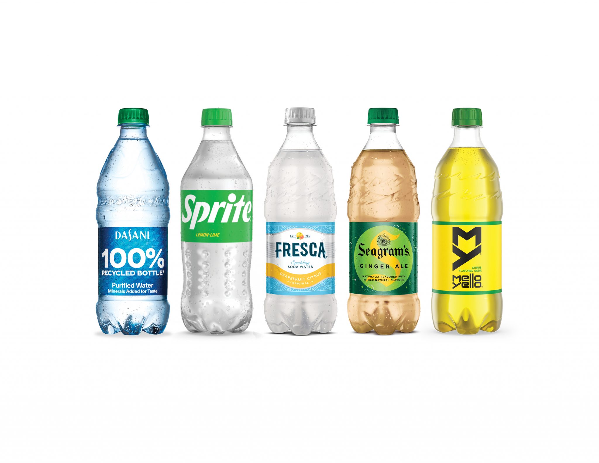 US Portfolio ImageDasaniSpriteFescaSeagramsMello Yellow Coca