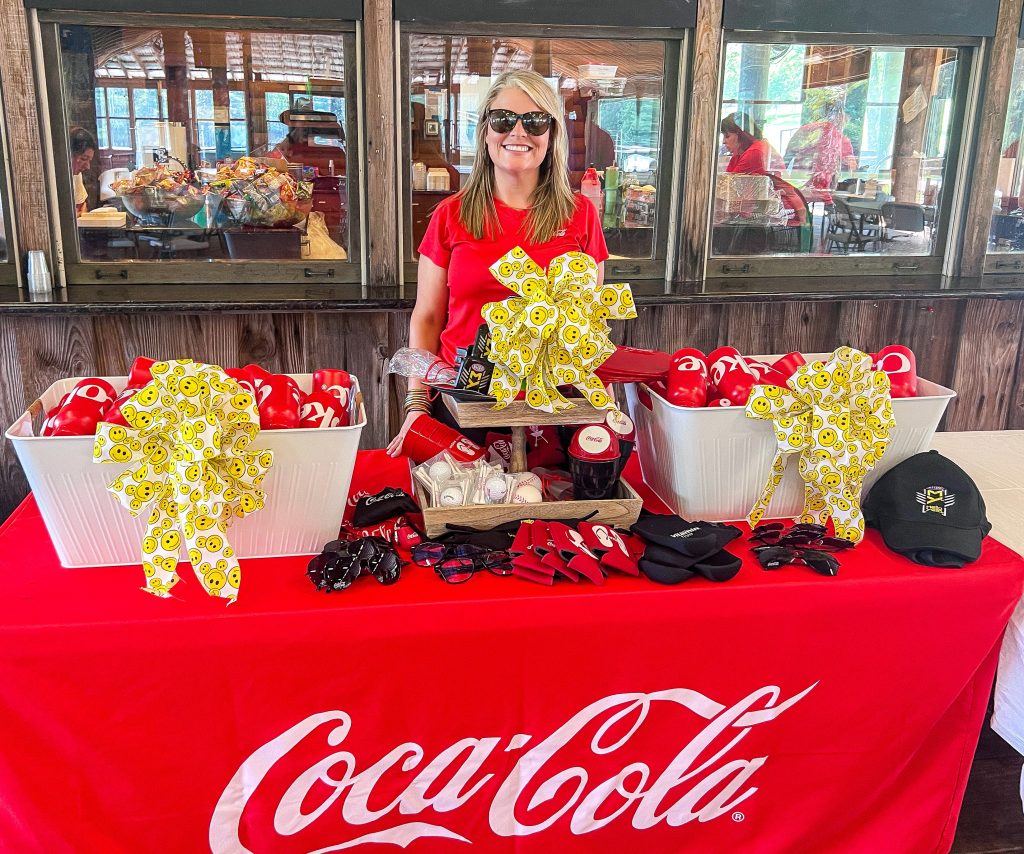 Mobile CocaCola Team Volunteers at Camp SMILE CocaCola UNITED
